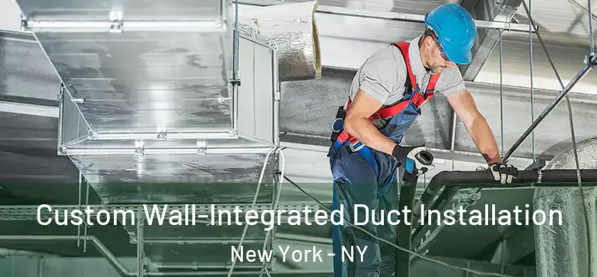  Custom Wall-Integrated Duct Installation New York - NY