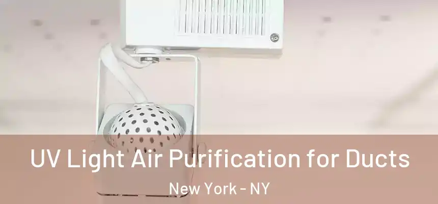  UV Light Air Purification for Ducts New York - NY